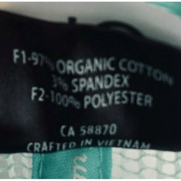 NWT 10 Tree Baseball Cap Mesh Top Adjustable Snap Blue Floral Flat VisorOne Size - Picture 5 of 7